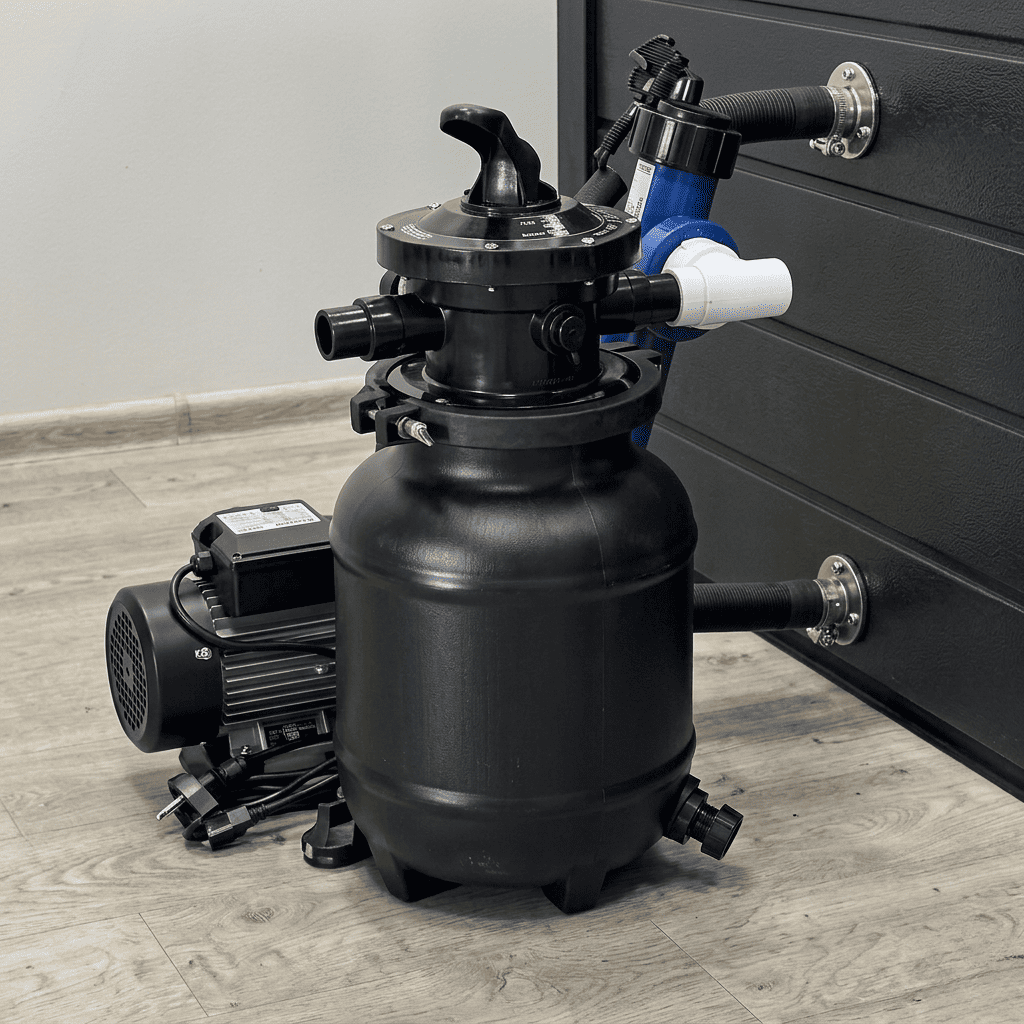 Zandfilter + UV-Filter